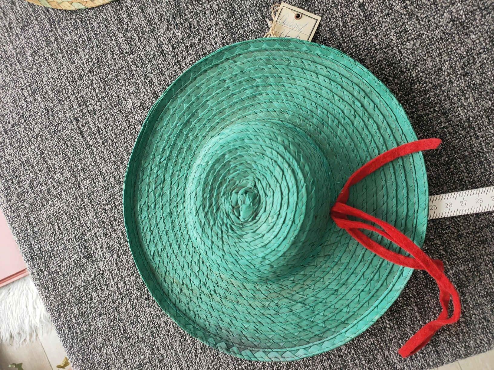 Copricapi, berretti & cappellini: Set: 2 Strohhüte + 3 Musikinstrumente, Vintage – Usato da Gipf-Oberfrick venduto da minini 2