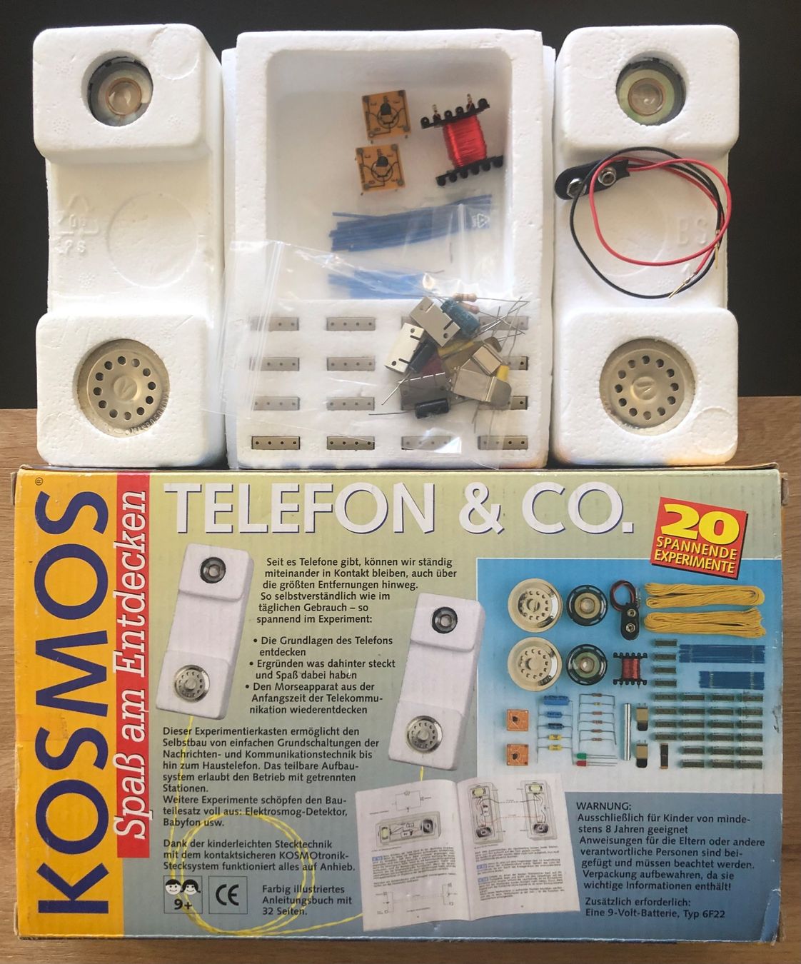 Kit di costruzioni: Kosmos Telefon & Co. Experimentierkasten – Difettoso da Hochfelden venduto da powerplay61 1