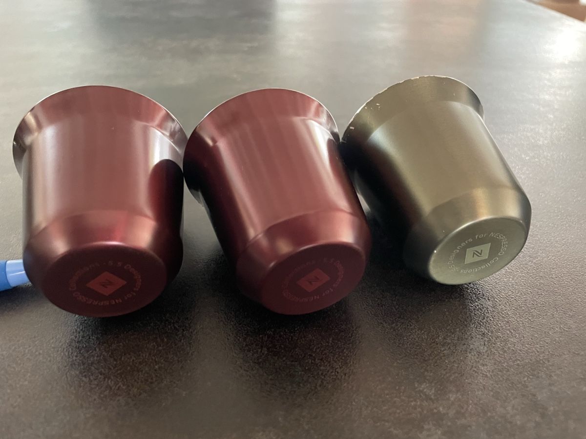 Nespresso Tassen: 3 Tasses à Espresso Nespresso Alu – Gebraucht aus Vallamand von Bricbracbroc82 3