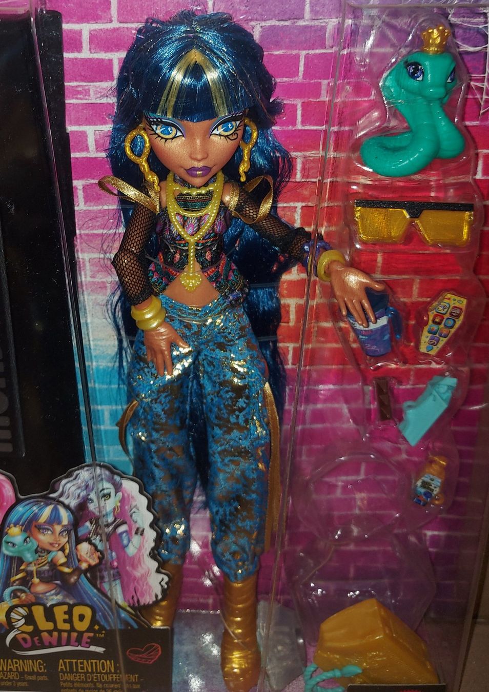 Puppen: Poupée Monster High Cleo Denise,2025,Neuve – Neu und originalverpackt aus Ecublens VD von Magic_Island 4
