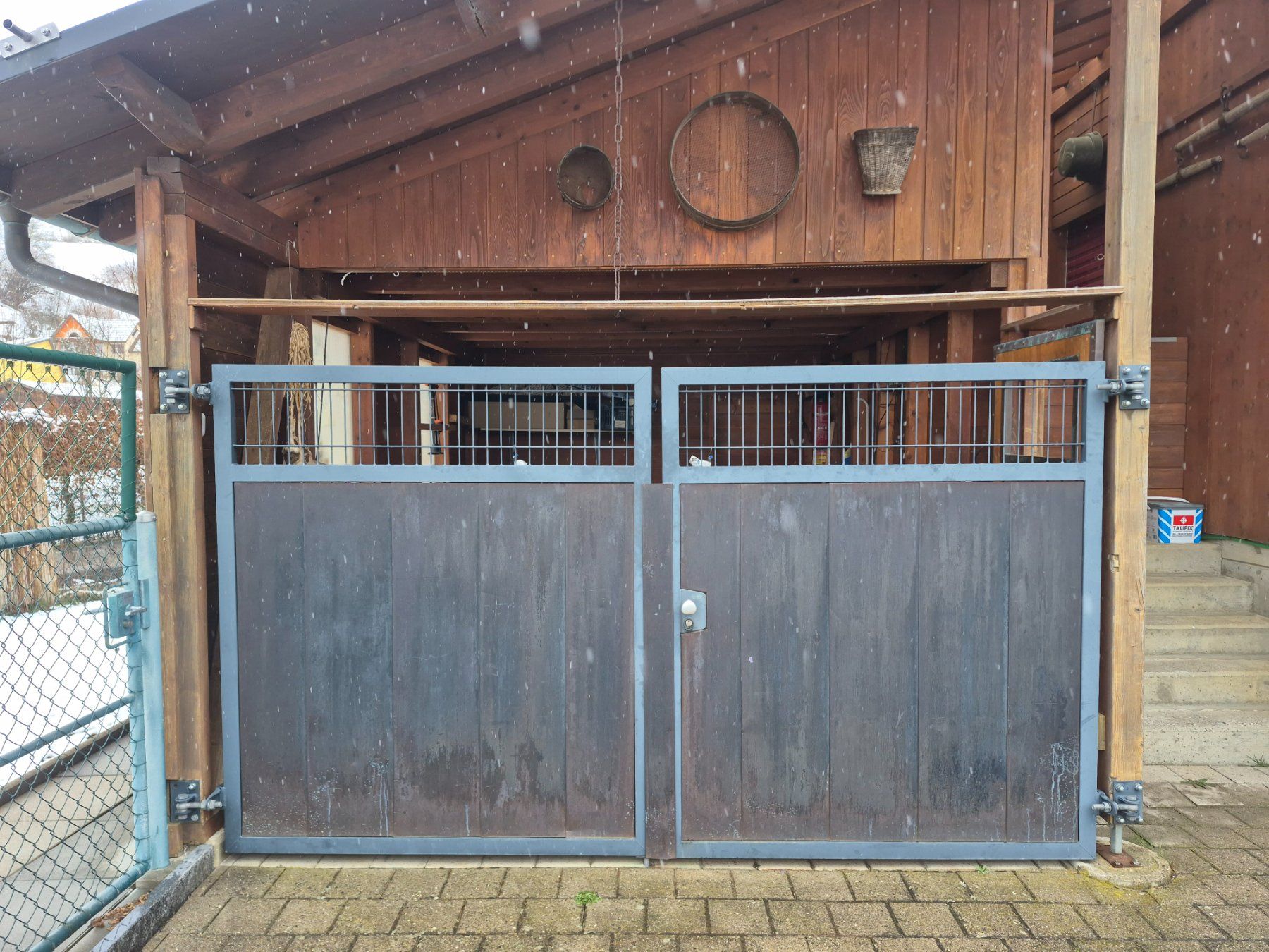 Türen: Doppelflügeltor 3150x1750 – Gebraucht aus Langenbruck von Baumae