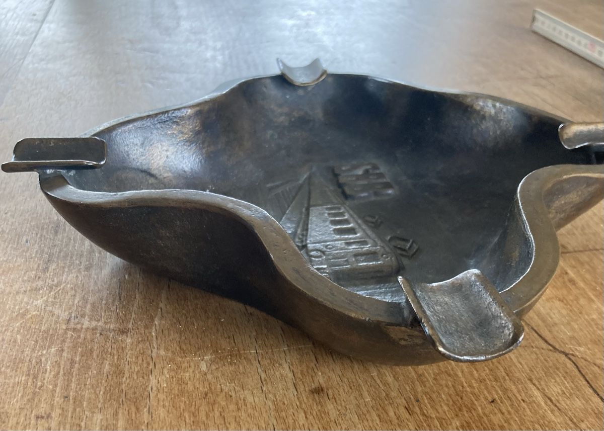 Portacenere: Massiver Aschenbecher SBB, Messing, 3,7 kg – Usato da Münsingen venduto da Rehtre 2