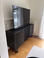 Sideboard QARA Black Ash 3 Drawers good condition