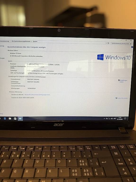 Notebooks: Acer Aspire E1-571G  Core i7  - Win10 – Gebraucht aus Steinach von duju2018 4