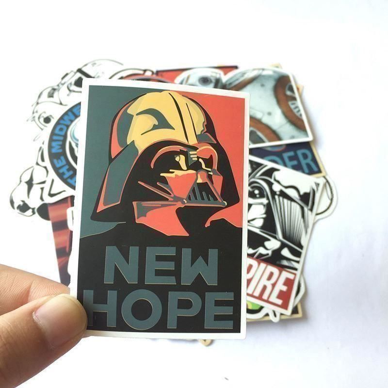 Sticker: 30 STAR WARS STICKER - WASSERFEST - AUFKLEBER – Nuovo e nell'imballaggio originale da Kriens venduto da swissgadget 3