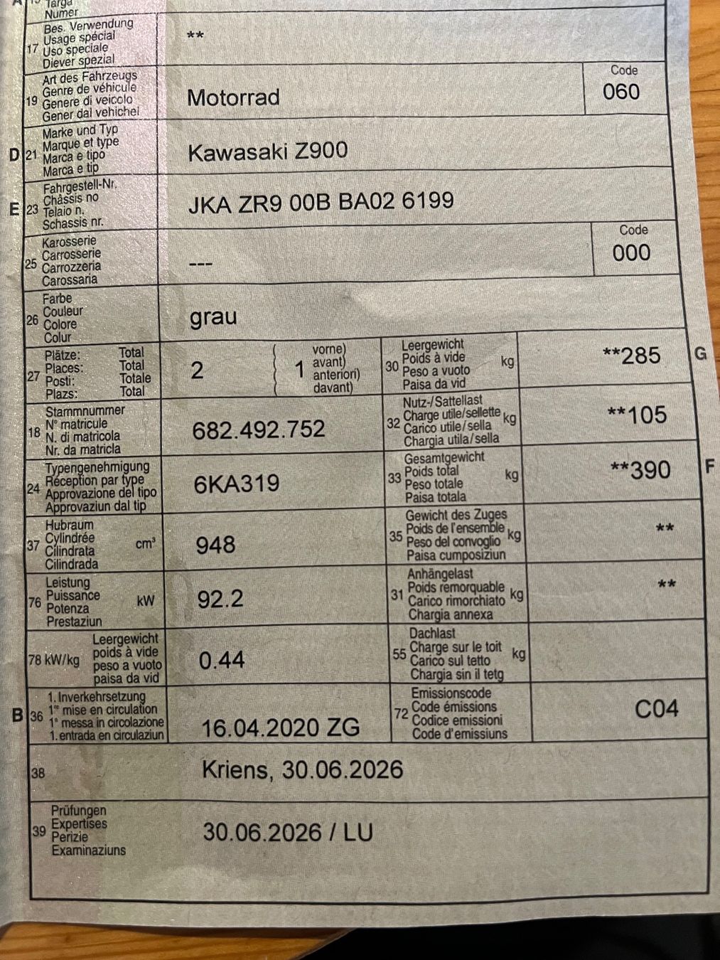 Kawasaki Strada: 125PS/92kw mit Race Shift – Usato da Luzern venduto da Lahlully 2