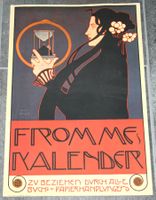 Plakat: Fromme Kalender, Kolo Moser