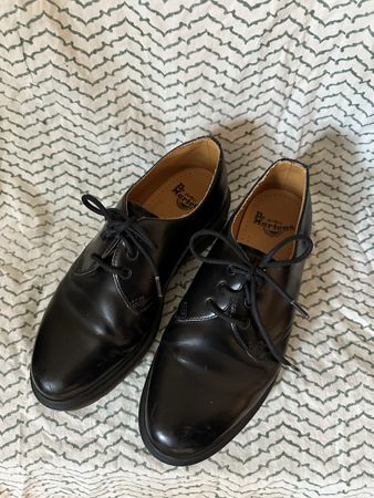 Dr. Martens Lederschuhe, Schwarz, Grösse 41, wenig getragen