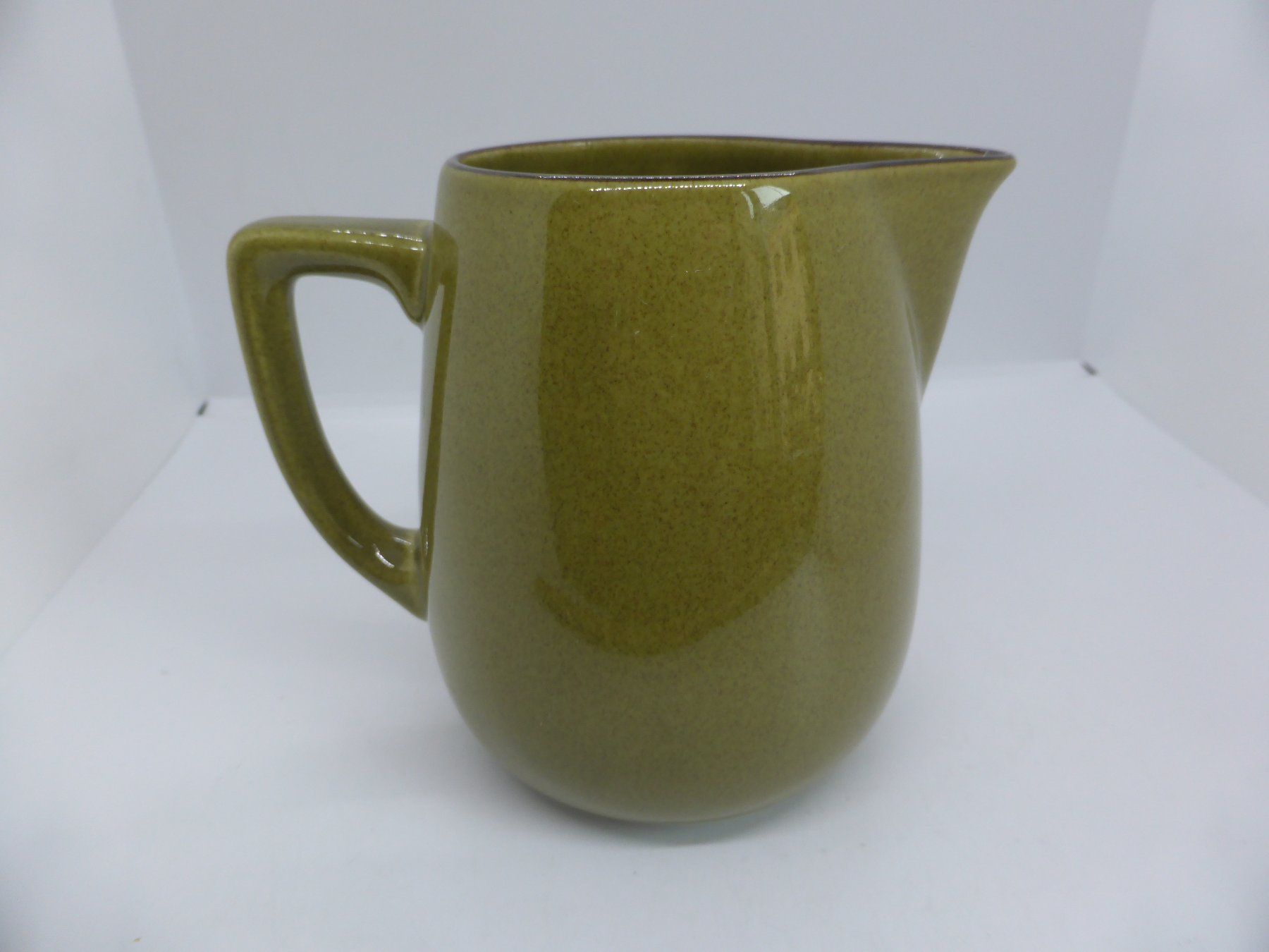 Rössler Caraffe: Rössler pot à lait couleur vert olive 0.65l – Usato da Porrentruy venduto da Kim017 2