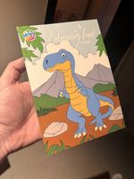 Malbuch Dinosaurier Moxy 64 Seiten neu und unbenutzt