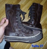 botte converce taille 27 cuire
