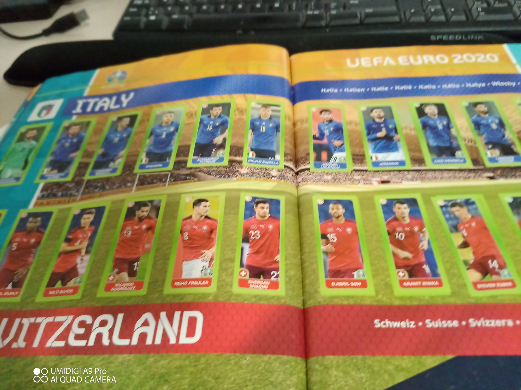 Panini Album: ALBUM EUFA EURO 2020 – Usato da Sigirino venduto da acquila16 5