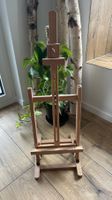 Tischstaffelei aus Holz, verstellbar
