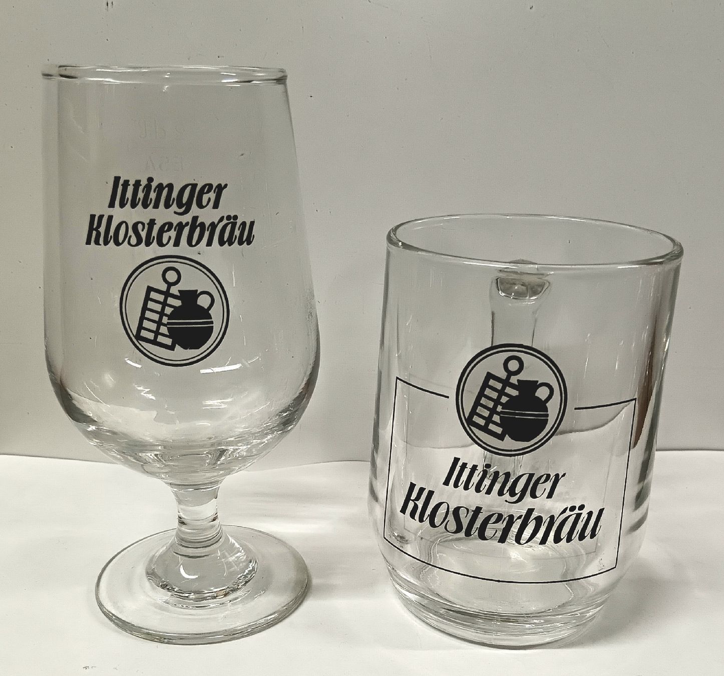 Bicchieri: 6 Bierglas Ittinger Klosterbräu – Usato da Lichtensteig venduto da B-B-Bier 4
