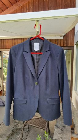 Blazer blau - Grösse 42 - mit passender Bundfaltenhose