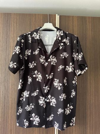 Camicia floreale estiva da uomo, taglia M, ottime condizioni
