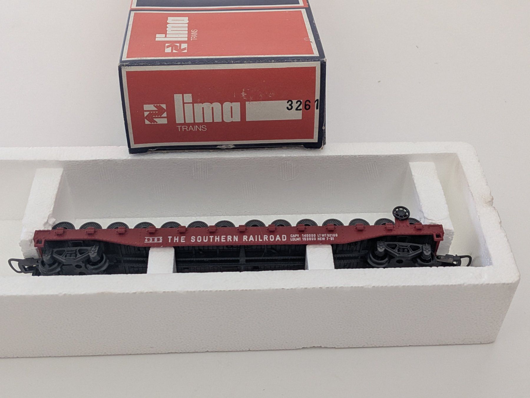 Lima Modellini di ferrovie: Lima Güterwagen 3261 – Usato da Künten venduto da Dfog 1