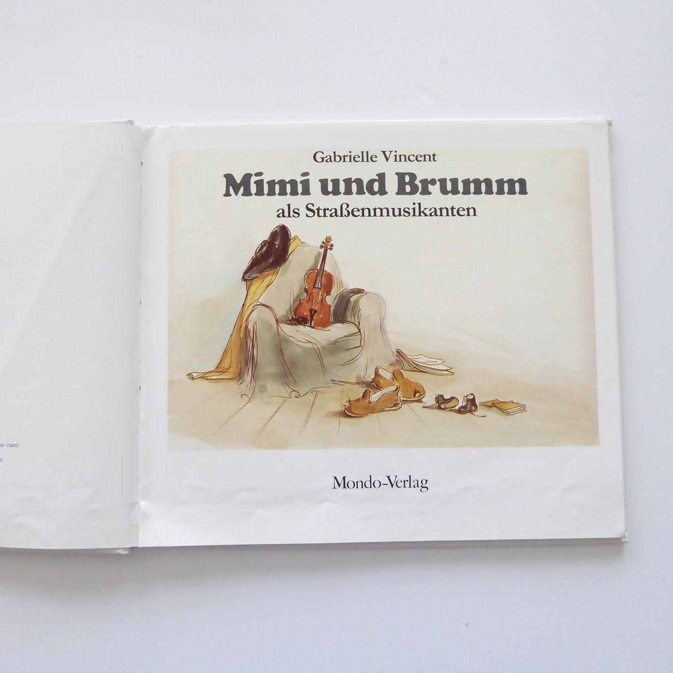 Libri: Mimi und Brumm als Strassenmusikanten – Usato da Basel venduto da Kunterbunt12 4