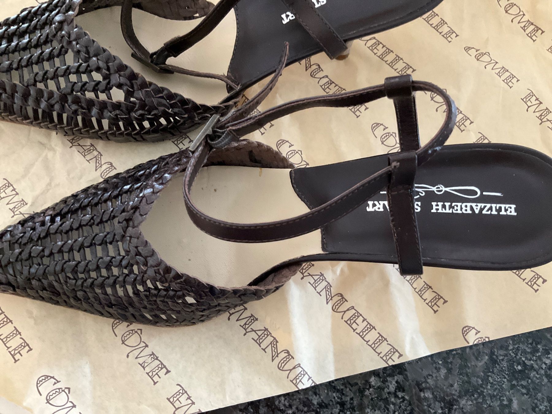 Scarpe da donna: Escarpins neufs Elizabeth Stuart brun p.39 – Nuovo e nell'imballaggio originale da Murten venduto da Louis1954 2