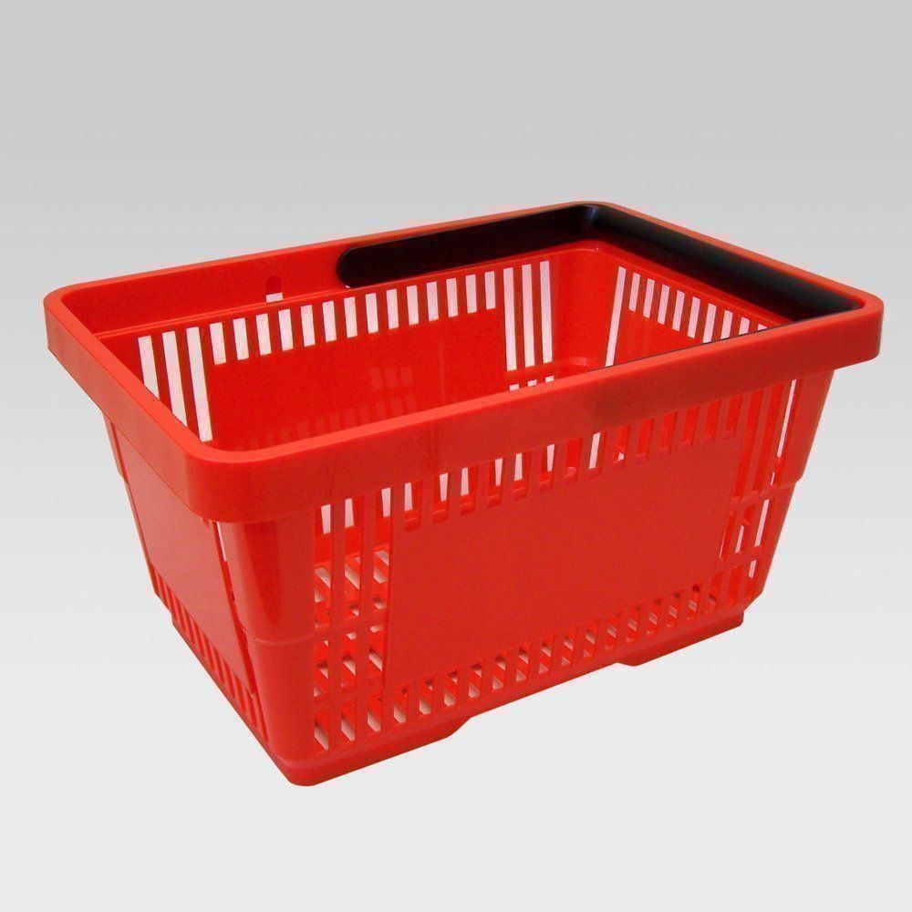 Altro per la casa: 10x Einkaufskorb 21 Liter rot Kunststoff – Nuovo e nell'imballaggio originale da Baar venduto da GERSO 2