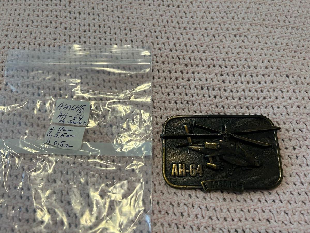 Fibbie per cinture: 2 Gürtelschnallen, Appache und Aircomando – Nuovo (secondo la descrizione) da Zürich venduto da robbii13 3