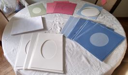 12 Passepartout Karten A4 mit Couverts