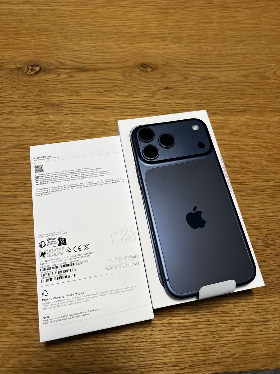 Apple Telefoni cellulari / Smartphones: iPhone 17 Pro Max 256GB – Nuovo e nell'imballaggio originale da Lalden venduto da paw_zz55 2