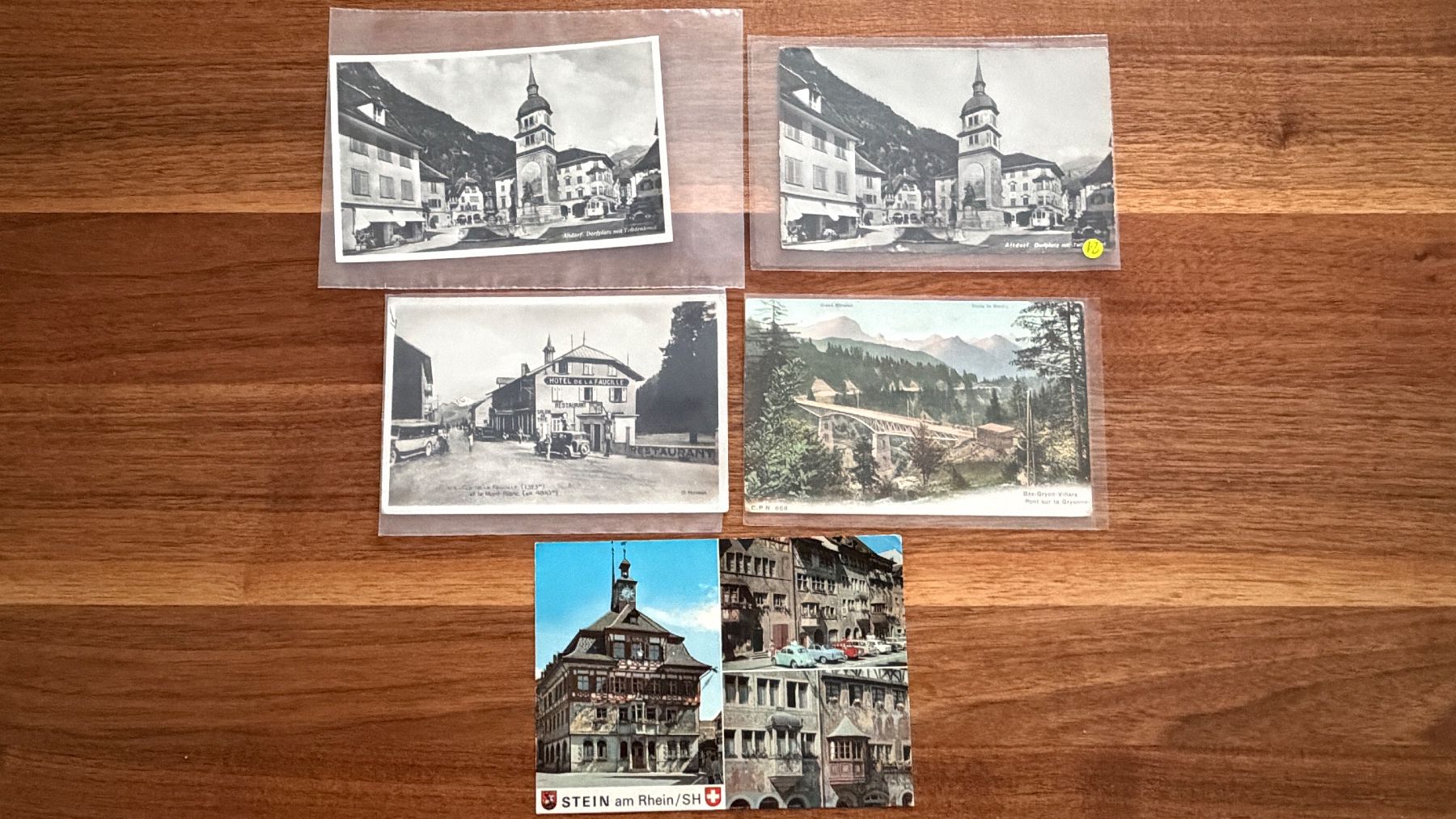 Cartoline postali: Alte Ansichtskarten Schweiz, Konvolut mit vielen Sujets – Usato da Horgen venduto da Nuschel01