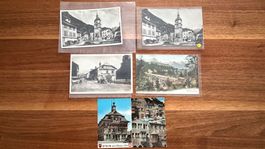 Alte Ansichtskarten Schweiz, Konvolut mit vielen Sujets