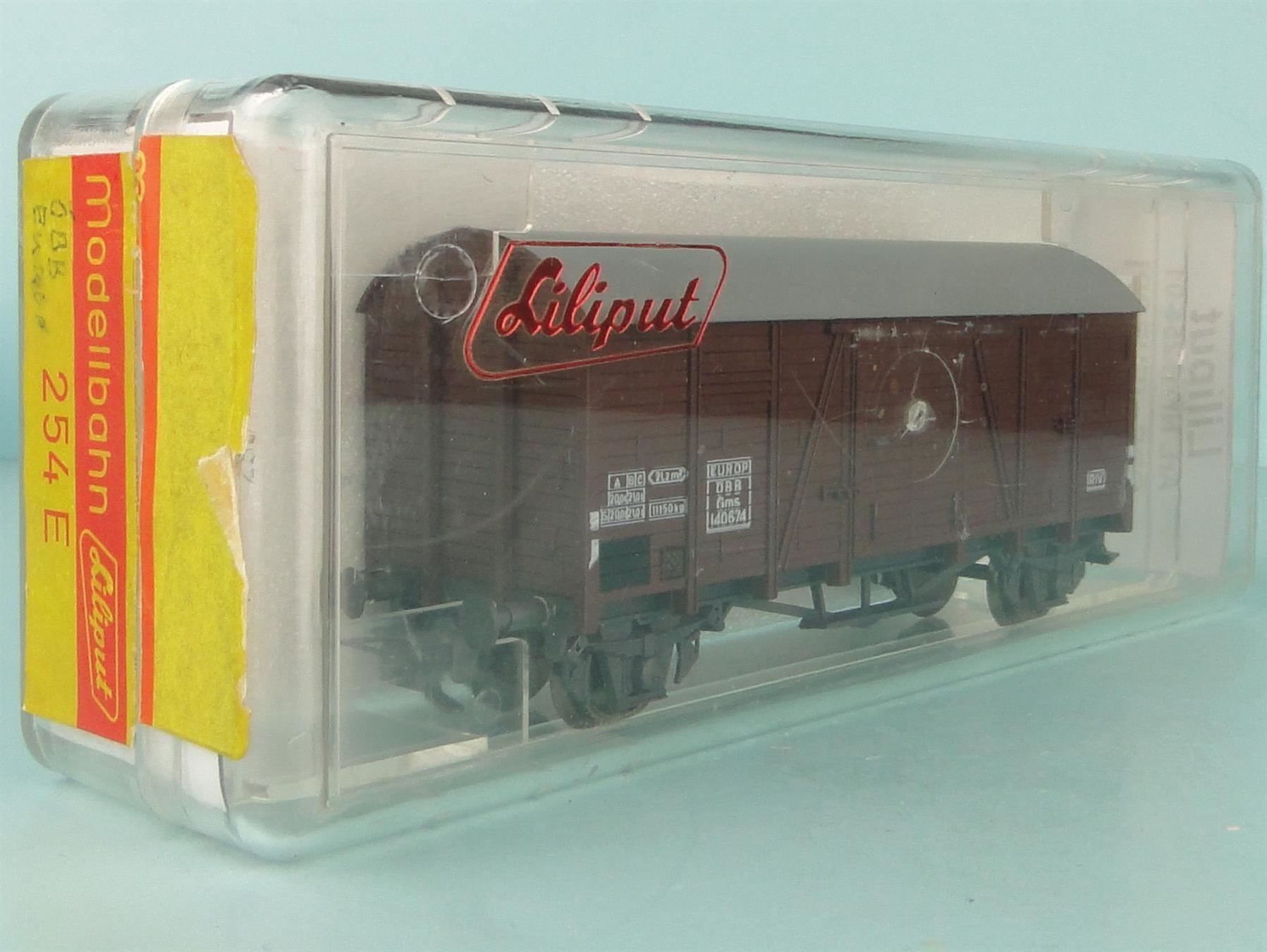 Liliput Modellini di ferrovie: Liliput 254E ÖBB Gsm, AC – Usato da Bülach venduto da cann11 4