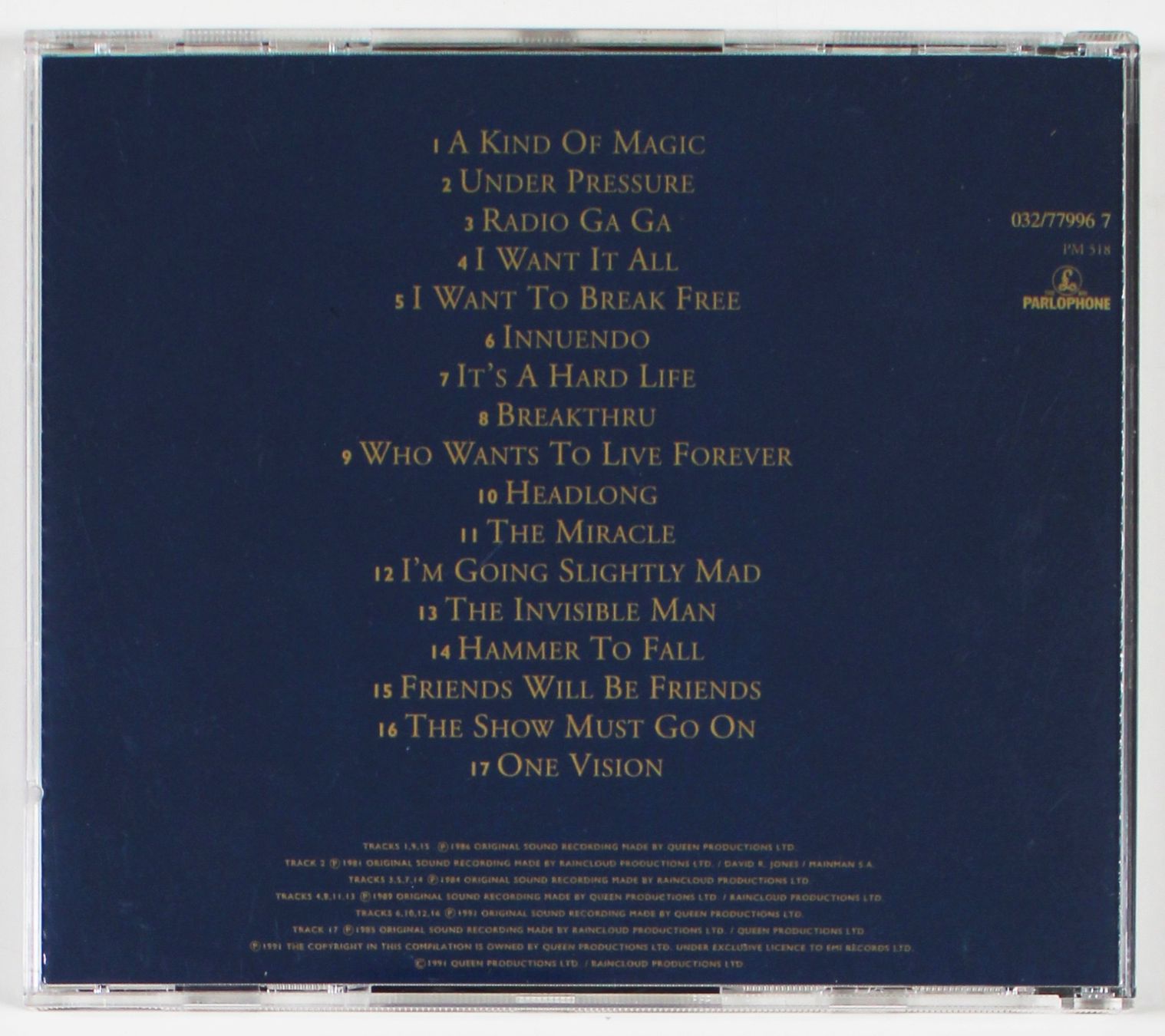 CD: CD - QUEEN - GREATEST HITS II – Usato da Brüttisellen venduto da Collector-Corner 2