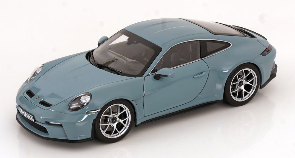 Modèle réduit Porsche - 911s 2.4 Targa 1973 - Blue Met 1/18 | Norev