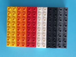 Lego Duplo (K25) 24 Bausteine 2x2 Noppen