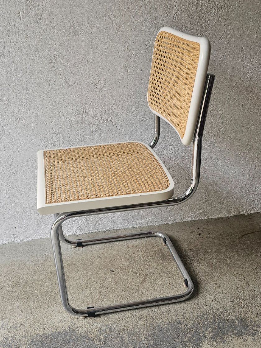 Thonet Sedie: Freischwinger weiss Vintage – Usato da Pfäffikon ZH venduto da eric0113