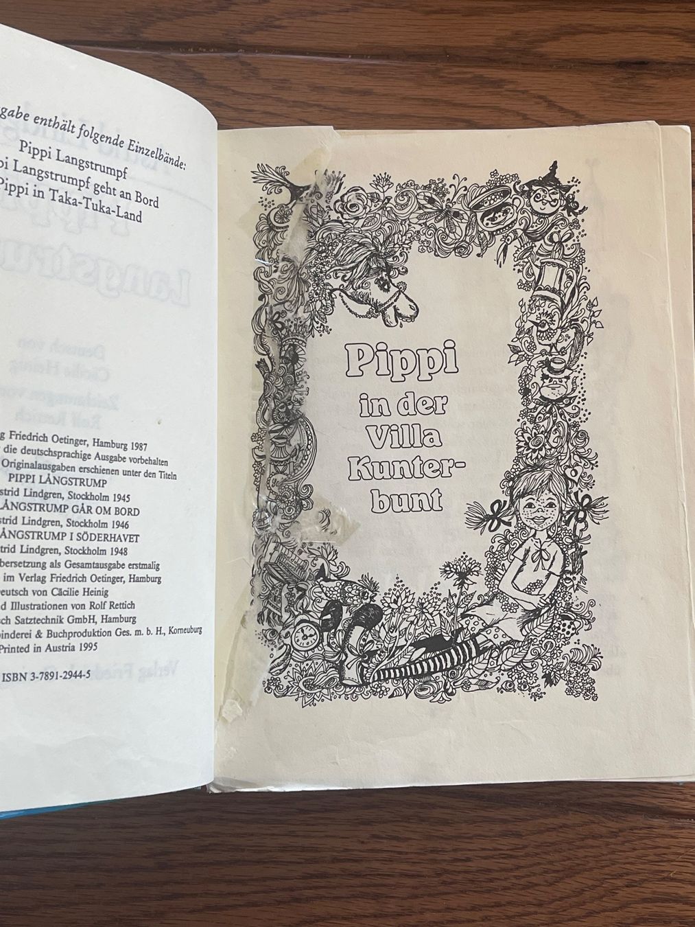 Libri: Pippi Langstrumpf Astrid Lindgren Oetinger – Usato da Zuerich venduto da Dorsi 3