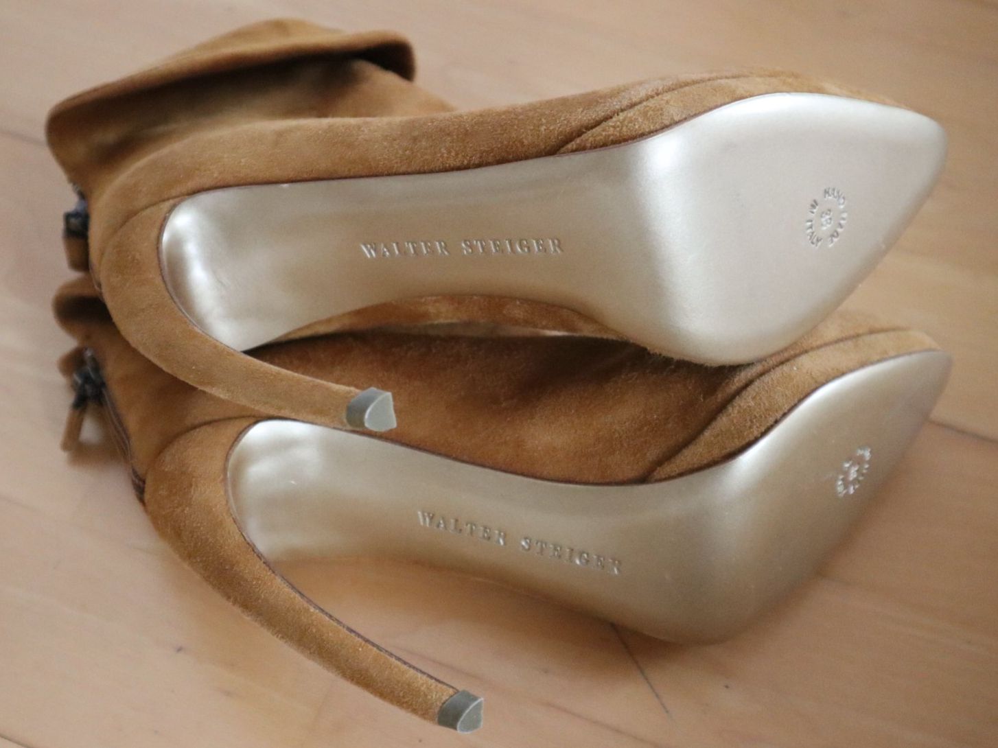 Scarpe da donna: Stiefelette, Walter Steiger, Gr. 38, Leder, Neuwertig – Nuovo (secondo la descrizione) da Wattwil venduto da diamant1 3