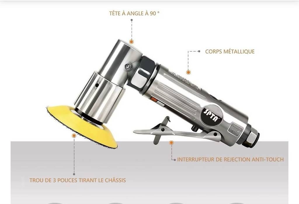 Tous les outils: Spta Angle grinder 80mm with grinding wheels – Neuf (Voir description) à Unterägeri par eve_76lj 2