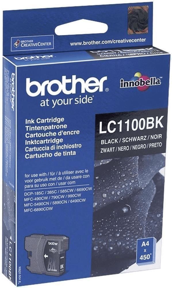 Brother Druckerpatronen & Toner: Original brother Tintenpatrone LC1100BK – Neu und originalverpackt aus Volketswil von Militaria-Shop 2
