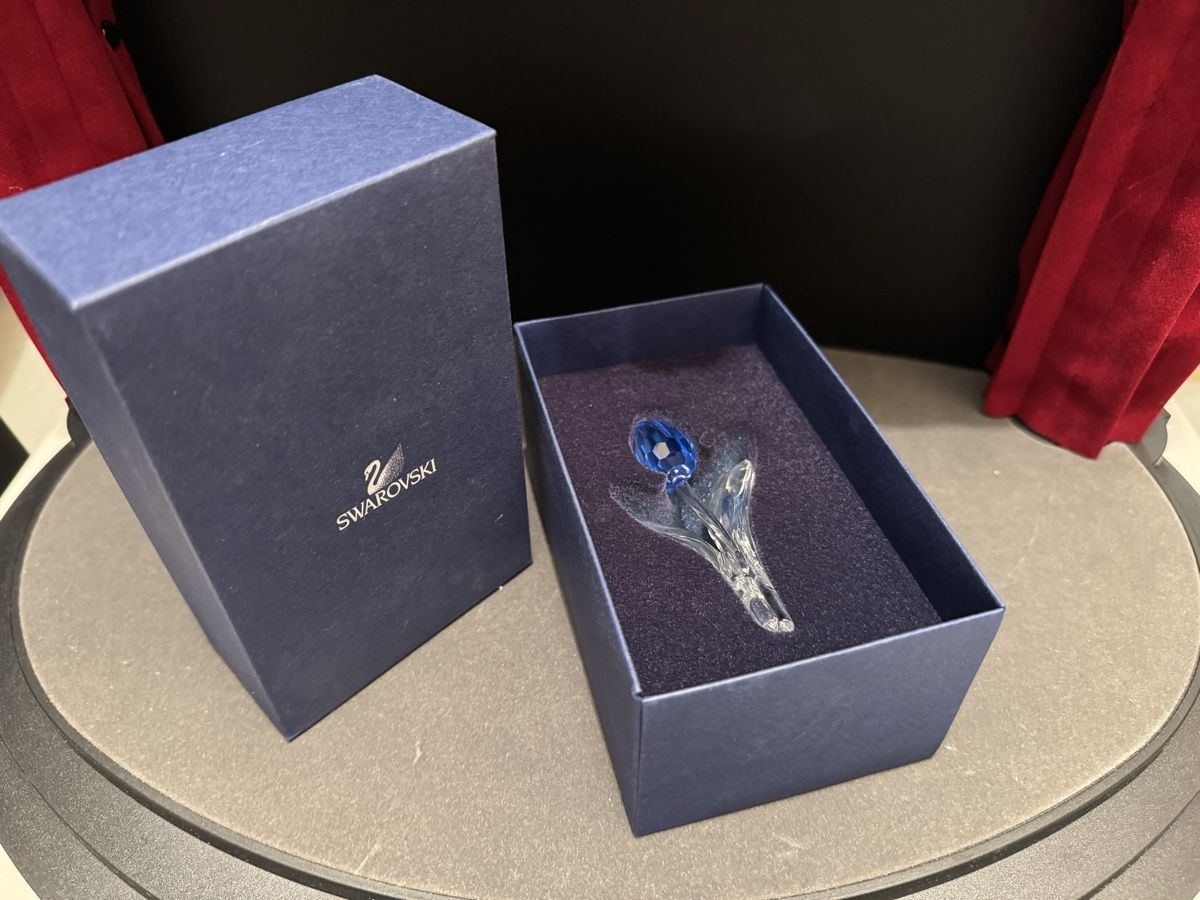Swarovski Statuette: Swarovski - Tulpe Blau – Usato da Zürich venduto da Manuel.Huber 2