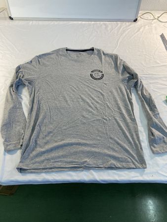 Graues Herren Langarmshirt, Gr. XL, Neu