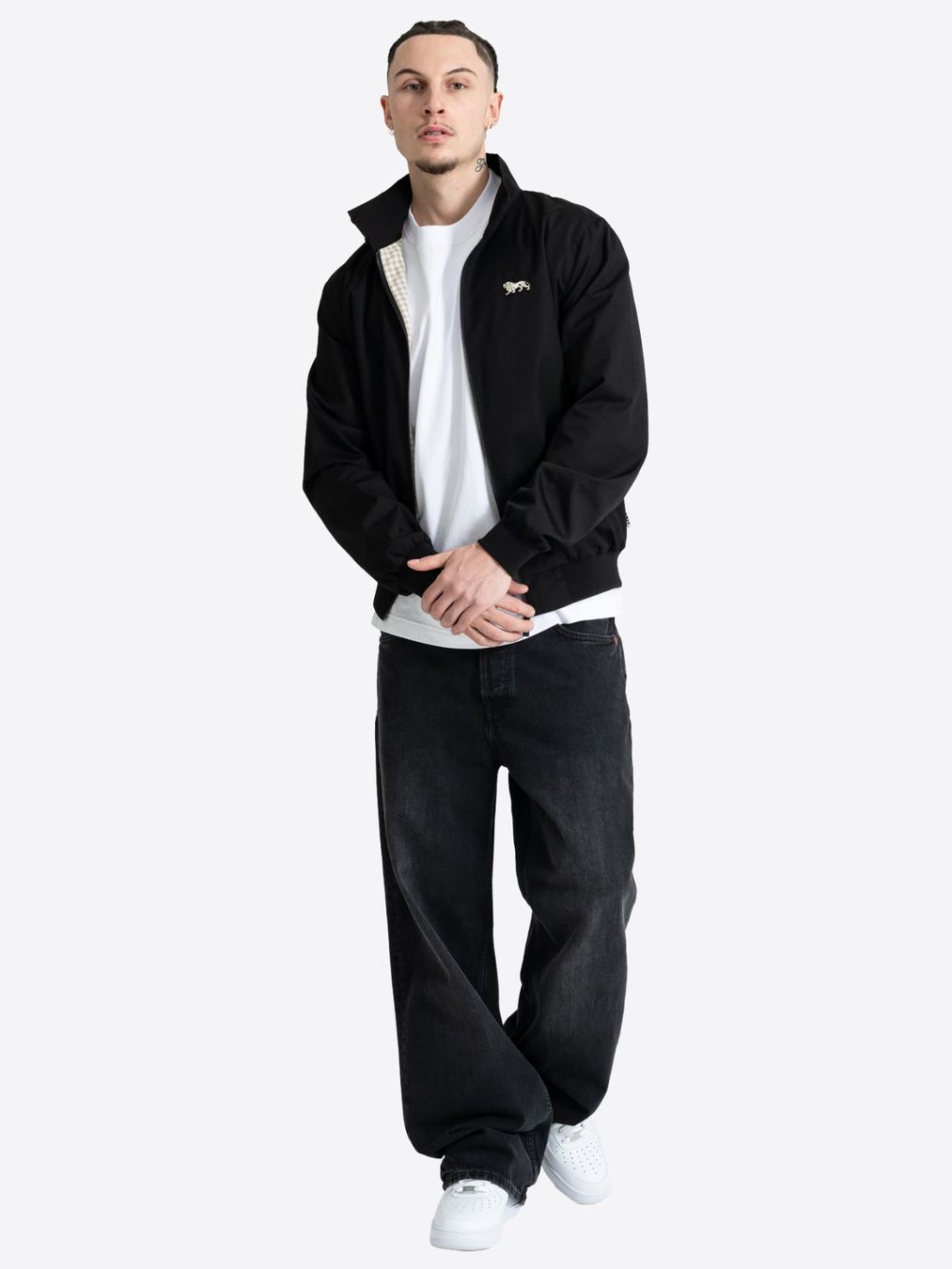 Lonsdale Giacche: Lonsdale Oddingley Jacke Schwarz M – Nuovo e nell'imballaggio originale da Düdingen venduto da BluePalm 1
