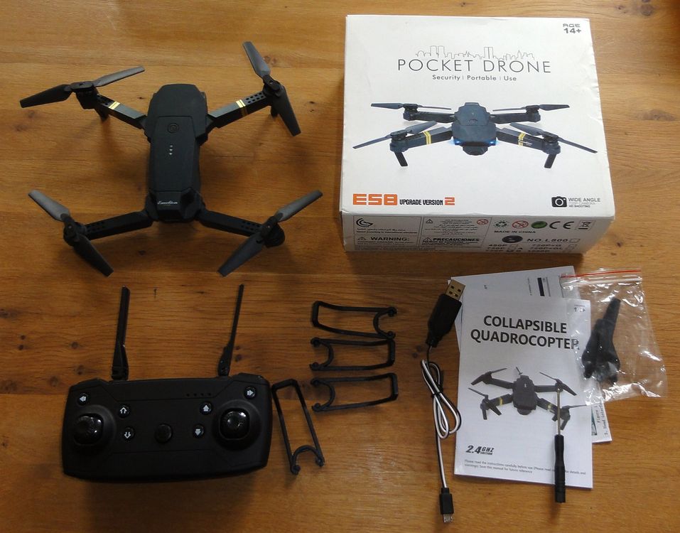 Pocket cheap drone es8