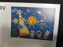Puzzle IKEA Aftonsparv, 104 pièces, état neuf, complet!
