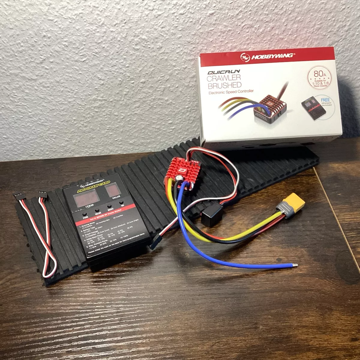Hobbywing RC Modellbau: RC Crawler Brushed Speed Controller – Neu (gemäss Beschreibung) aus Eggiwil von M8Black 4