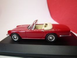 Maserati Mistral Cabrio - rot - in Box von IXO - top Modell