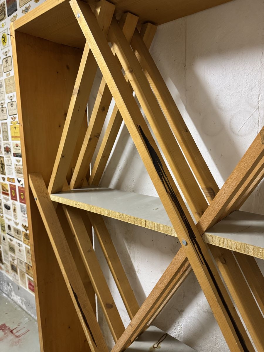 Scaffali: Weinregal, Holz, gebraucht – Usato da Le Sentier venduto da flo_dcg6 3