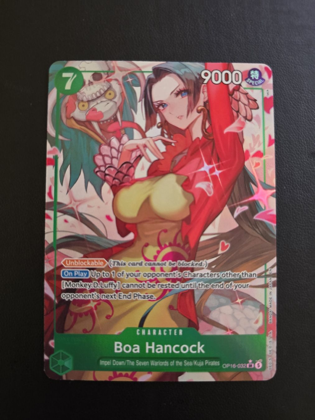 Bandai Carte collezionabili: Carte One Piece Boa Hancock OP06-032 neuve – Nuovo (secondo la descrizione) da Cointrin venduto da PokeAku