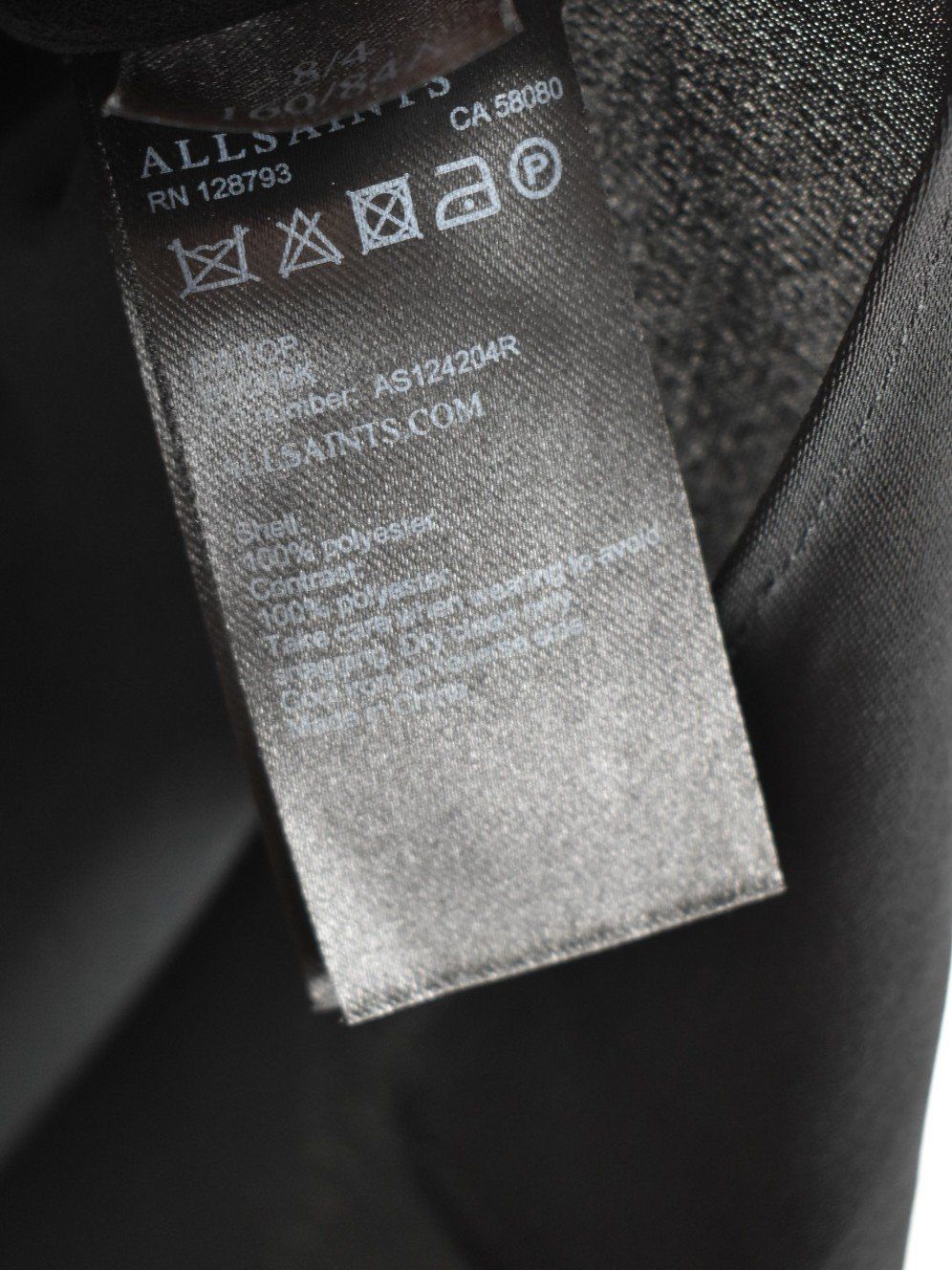 Allsaints Camicette: Allsaints Bluse mit cut out, Gr.36, schwarz – Usato da Nürensdorf venduto da 2ND_STORY 9