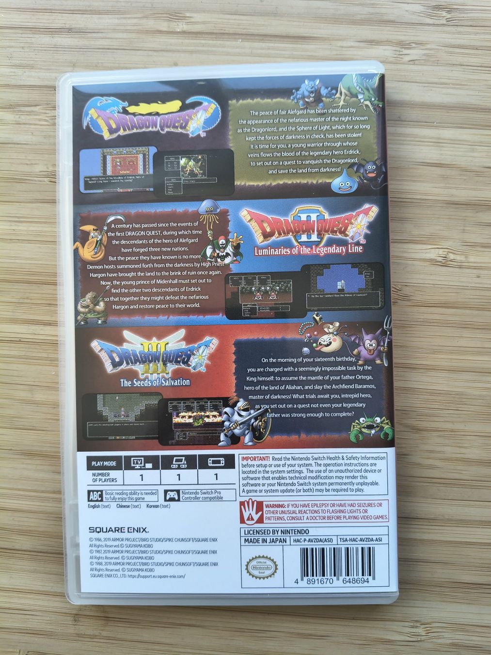 Giochi: Dragon Quest 1+2+3 Collection (Switch) – Usato da Riedholz venduto da ste_96cd 1