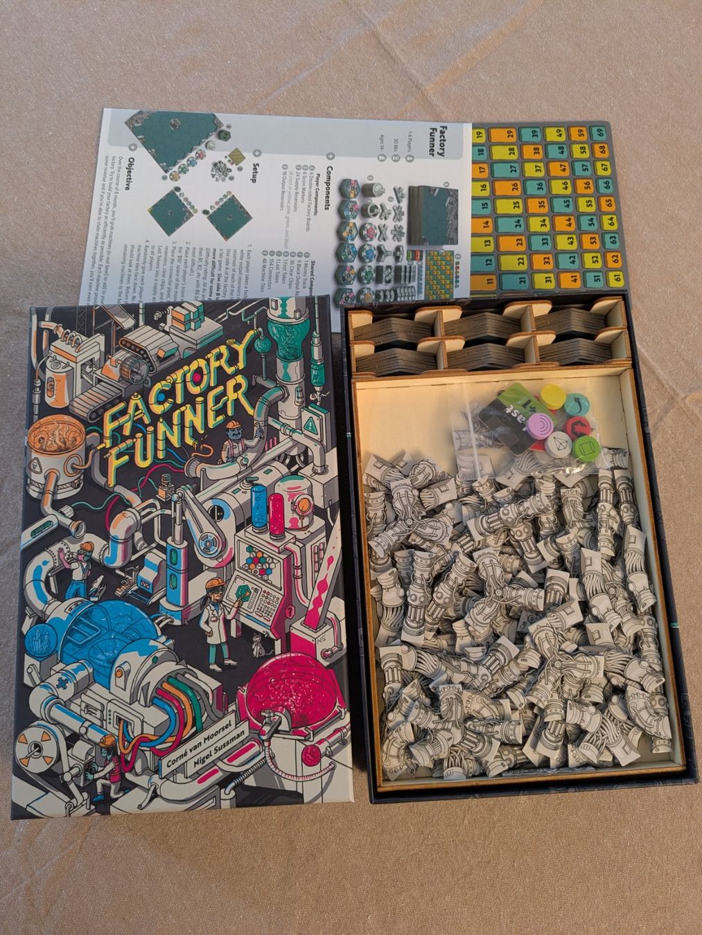 Giochi: Factory Funner (boardgame, EN) – Usato da Zürich venduto da kkourt